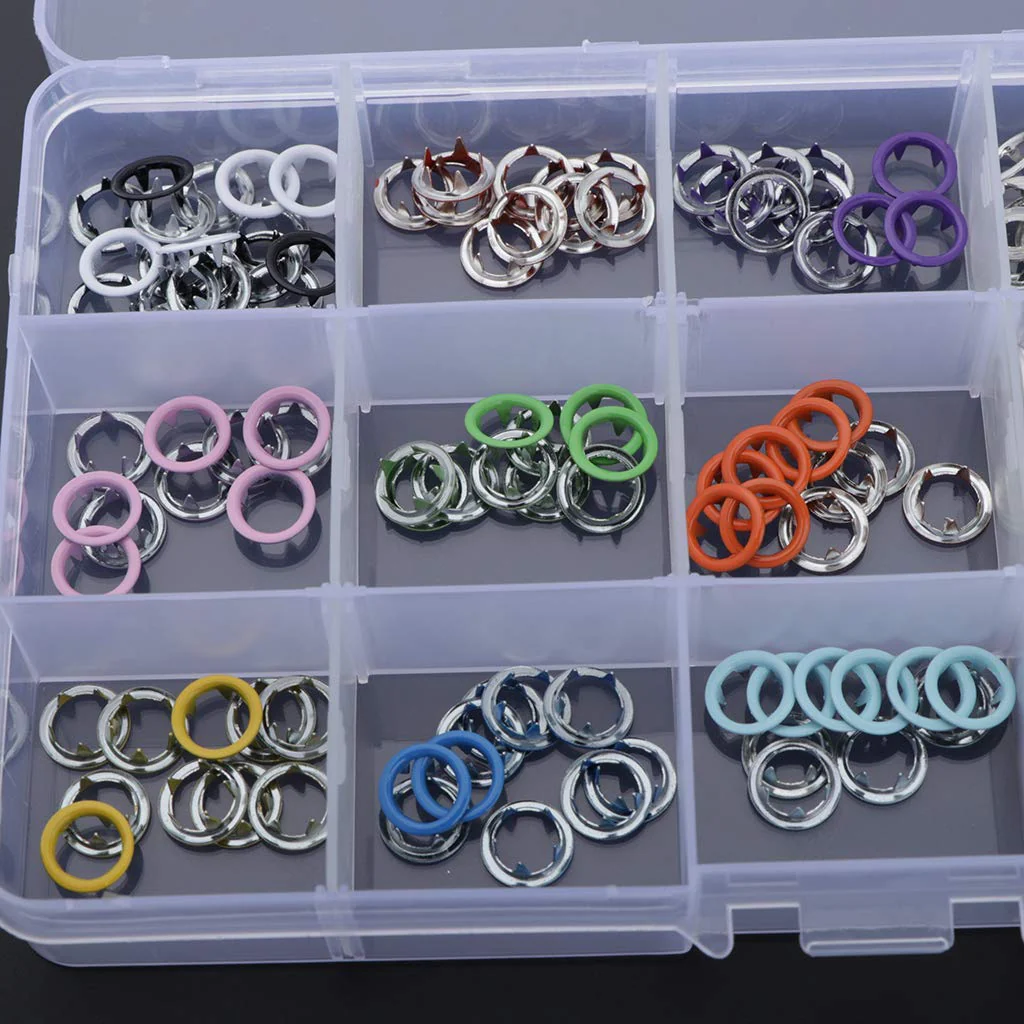 Metal Snaps Buttons with Fastener Pliers Press Kit - Image 5