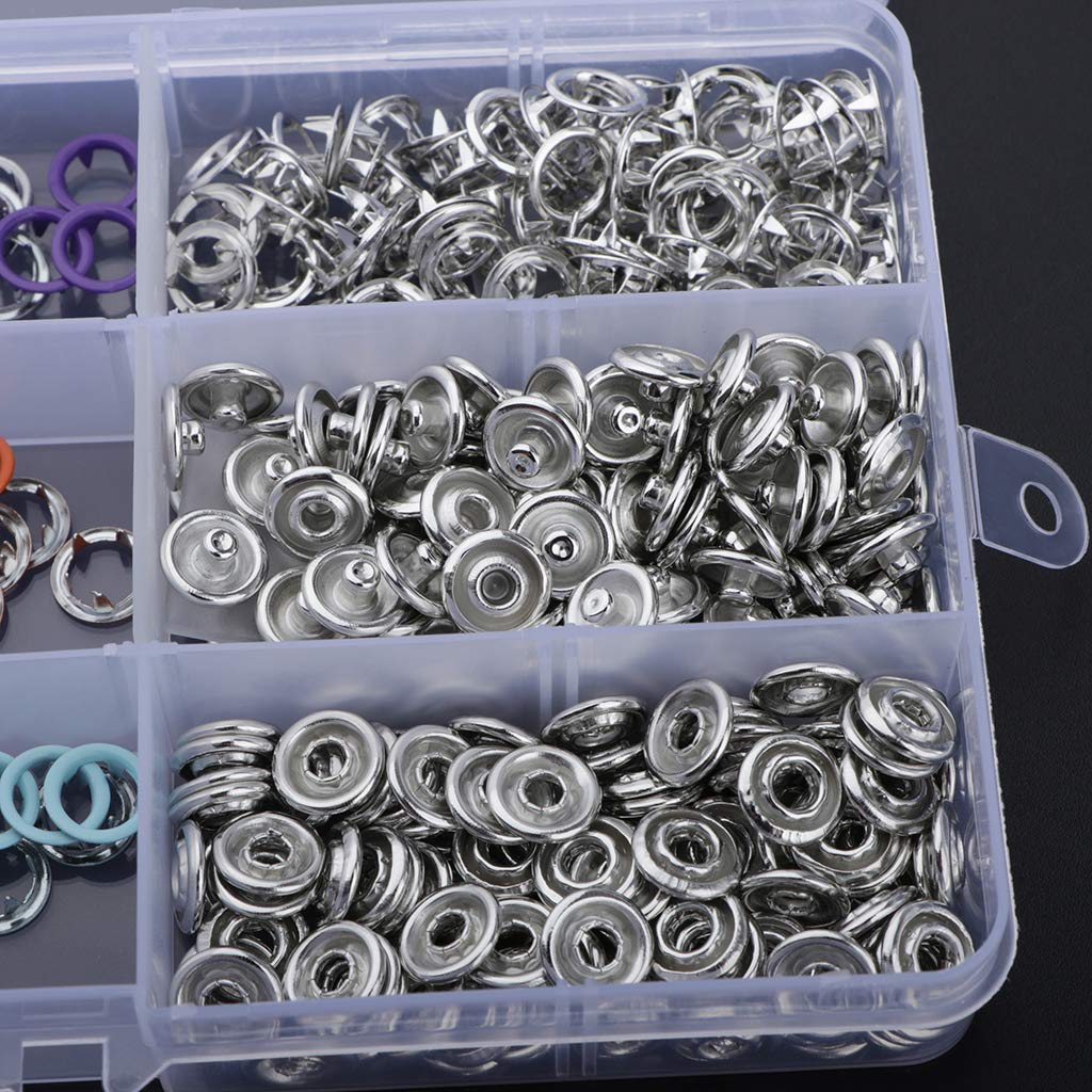 Metal Snaps Buttons with Fastener Pliers Press Kit - Image 7