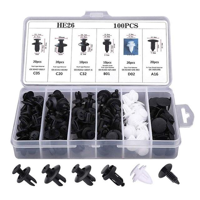 6 Sizes Handy Car Wing Screw Fixer (100pcs) - Image 8