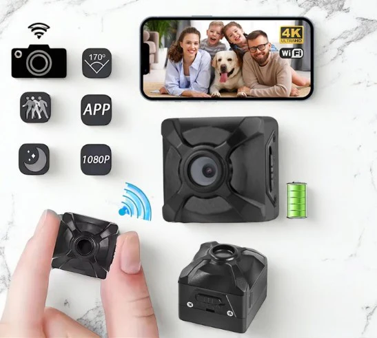 Nano-Size 1080P HD Rechargeable Mini WiFi Motion Detection Night Vision Spy Camera - Image 3