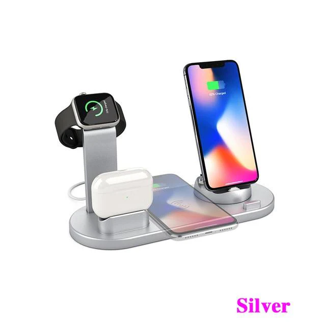 ChargingCastle™ 4 in 1 Qi Fast Wireless Charger Dock Station - Image 3