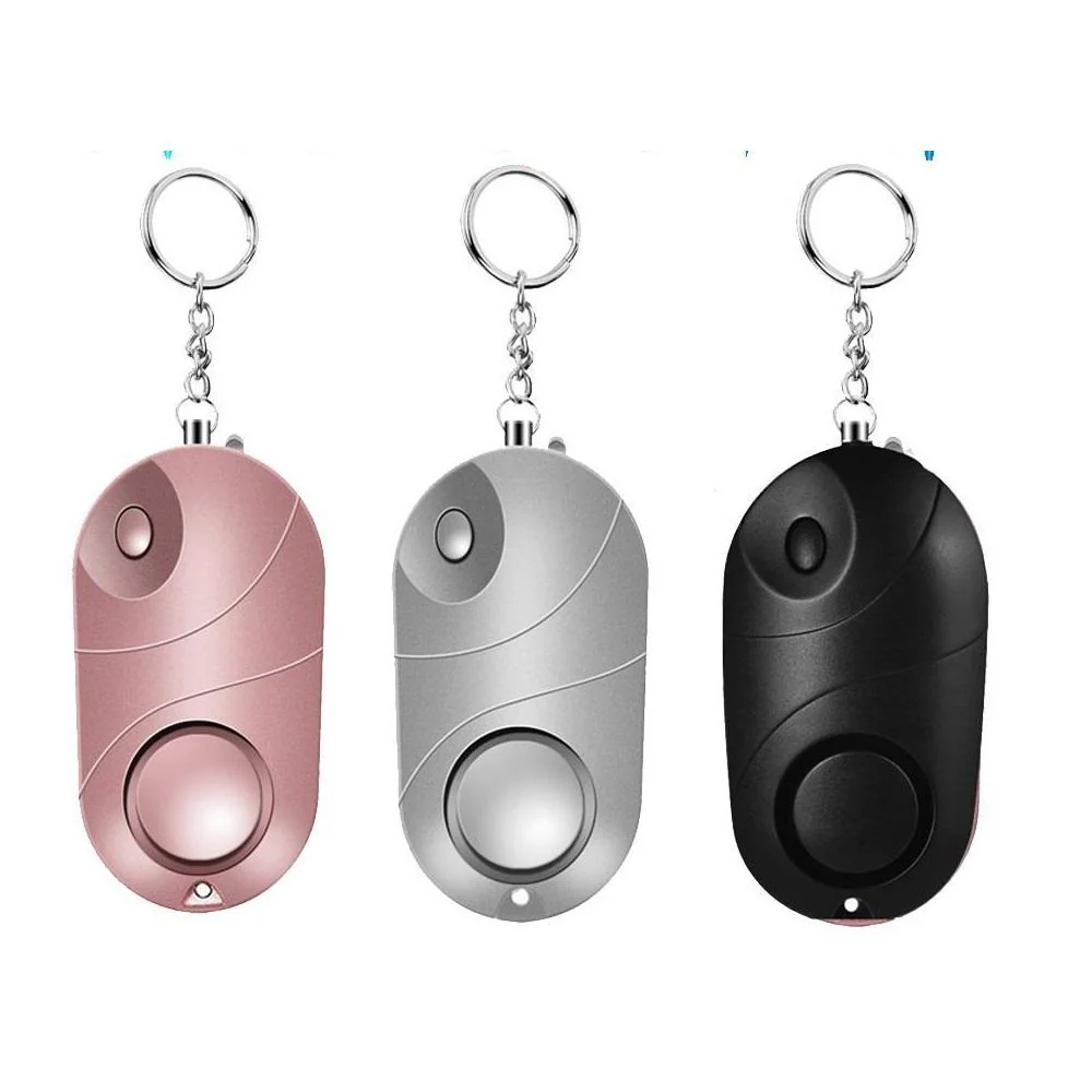 Emergency 130db Self-Defense Alarm & Flashlight Keychain - Image 4