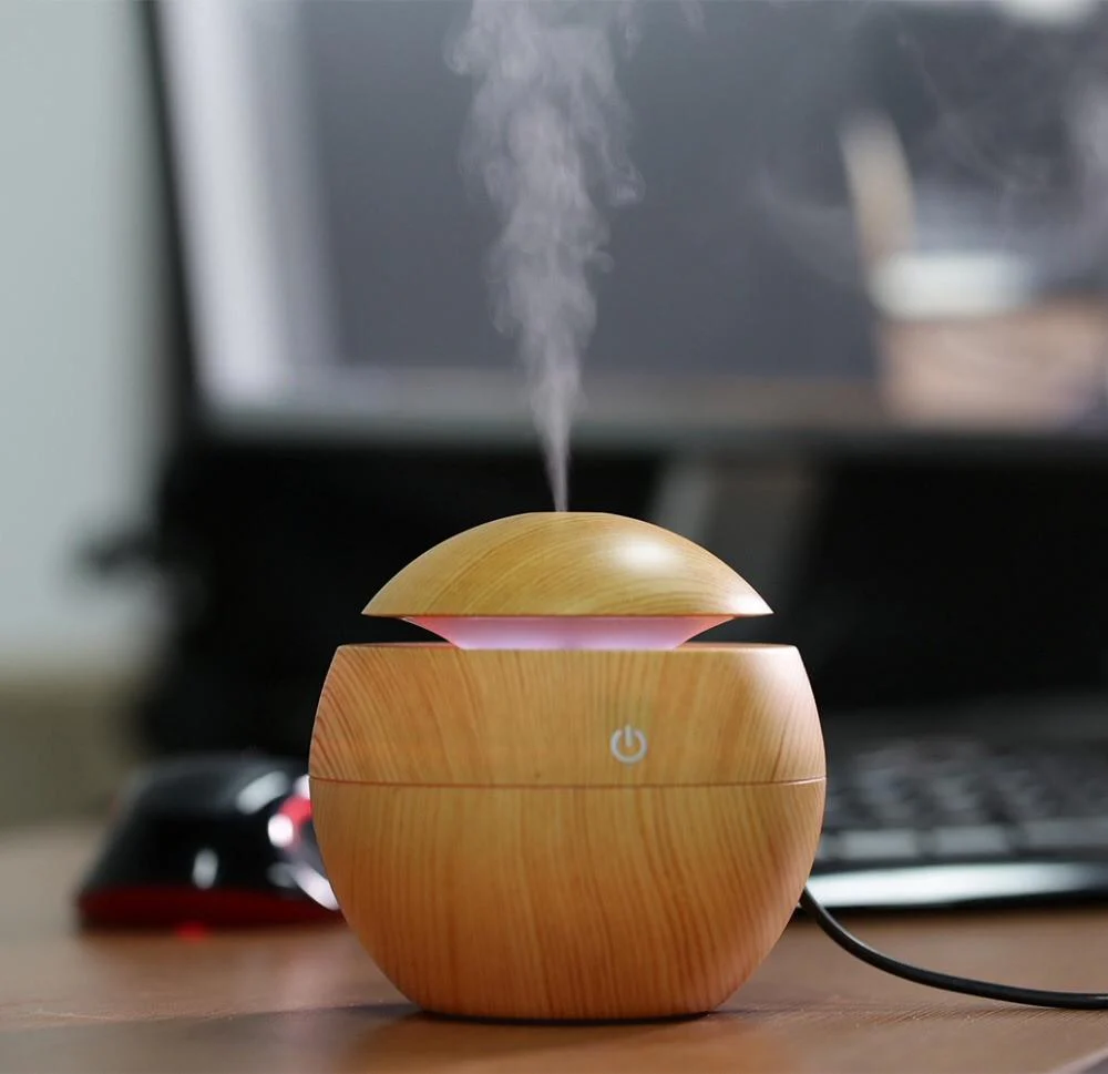 130ML LED Ultrasonic Cool Mist Air Humidifier - Image 5
