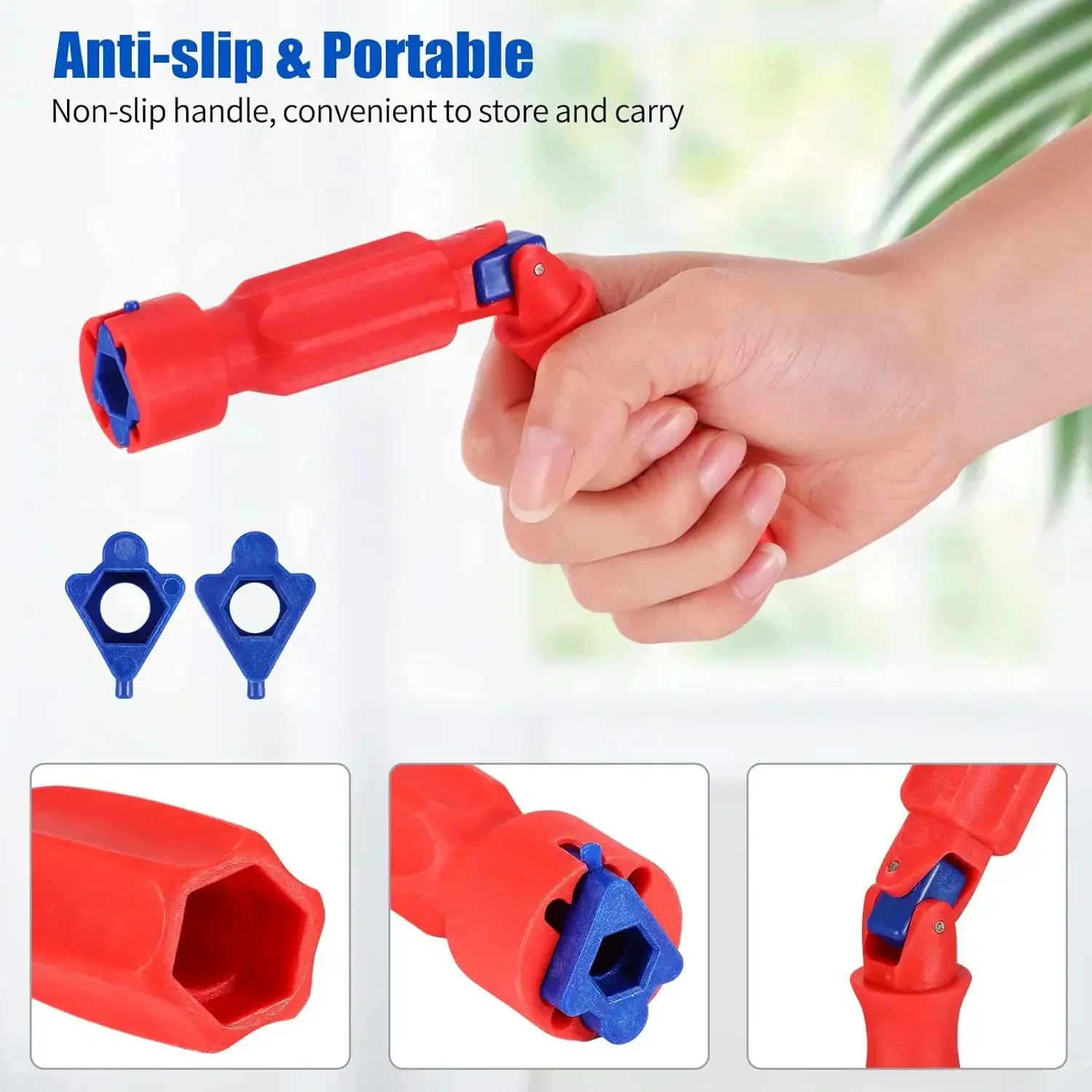 Professional Universal Toilet Seat Installation Wrench - Image 5
