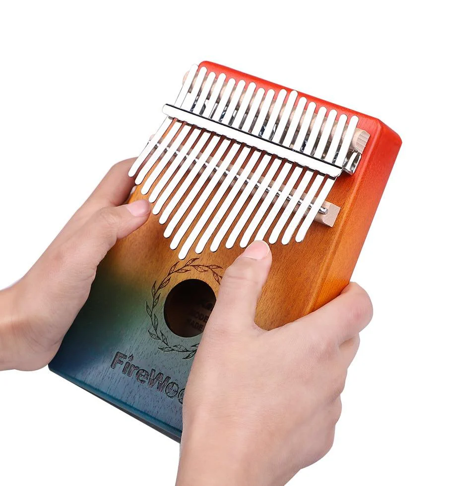17 Keys Mahogany Kalimba Musical Instrument - Image 15