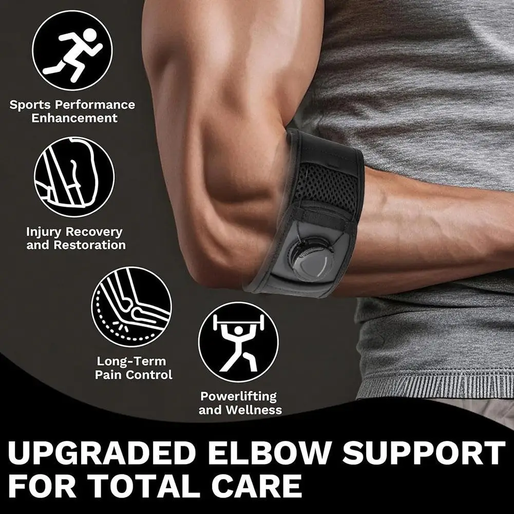 BOA-Style Closure One-Hand Adjustment Even Compression Elbow Brace - Image 13