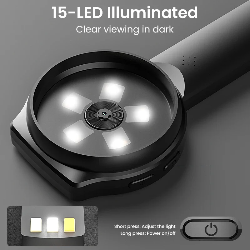 EasyRead HD 2.8'' IPS Anti-Glare Senior-Friendly 100X Digital Magnifier - Image 11