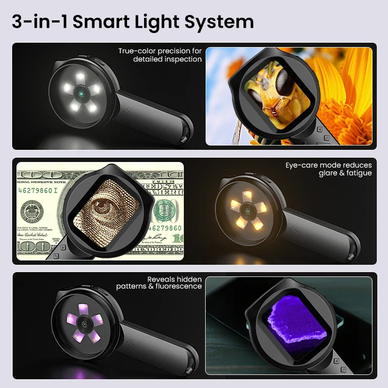 EasyRead HD 2.8'' IPS Anti-Glare Senior-Friendly 100X Digital Magnifier - Image 9