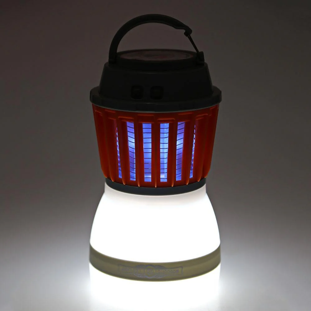 2-IN-1 Bug-Zapper and Lantern with Solar Panel - Image 8