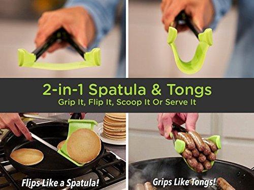C-Tongs - 2 in 1 Kitchen Spatula and Tongs - Image 4