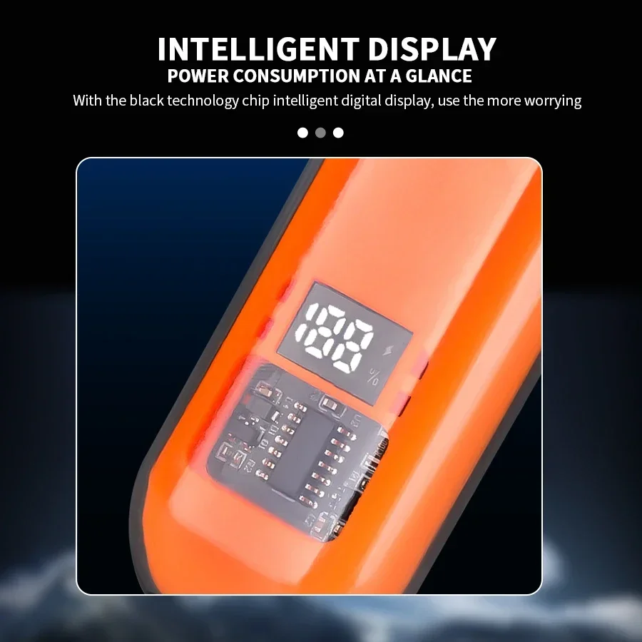 Professional 2 In 1 Rechargeable Ear & Nose Hair Trimmer Clipper with Battery Display - Image 13