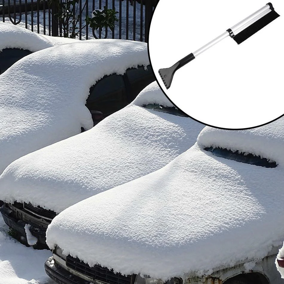 2 In 1 Extendable Telescoping Snow Brush & Ice Scraper - Image 4