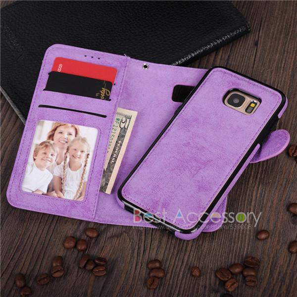 2-IN-1 PU-Leather Magnetic Phone Flip Case / Wallet - Image 3