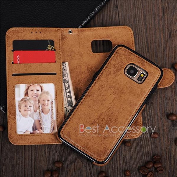 2-IN-1 PU-Leather Magnetic Phone Flip Case / Wallet - Image 7