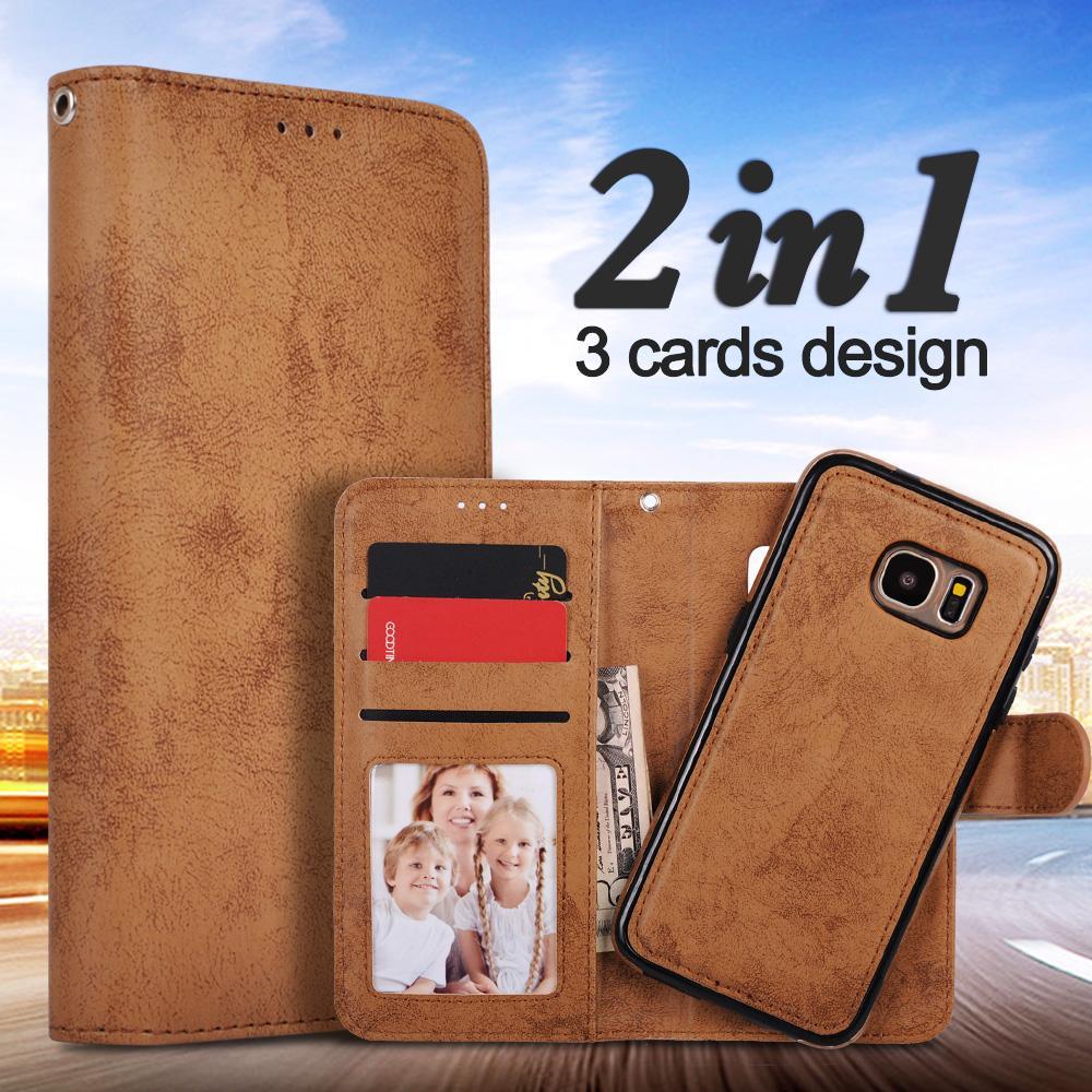 2-IN-1 PU-Leather Magnetic Phone Flip Case / Wallet - Image 9