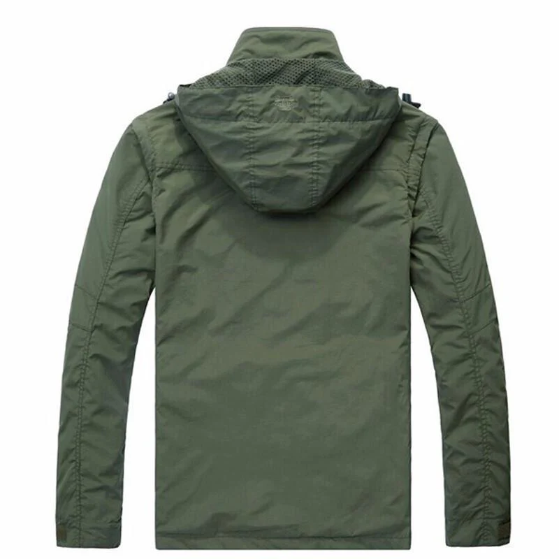 2 IN 1 waterproof Coat & Sleeveless Vest (2 colors) - Image 12