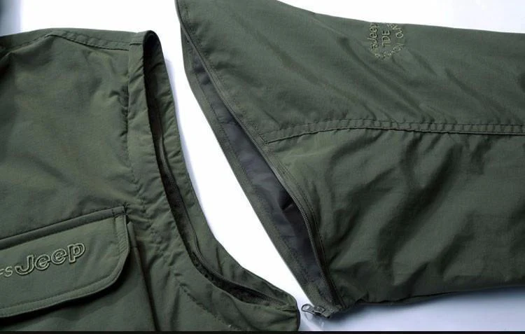 2 IN 1 waterproof Coat & Sleeveless Vest (2 colors) - Image 9