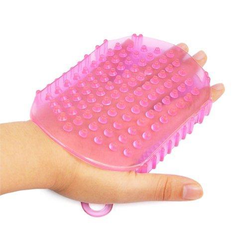 2 in 1 Silicone Sponge and Rubbing Exfoliating Glove (2pcs) - Image 4