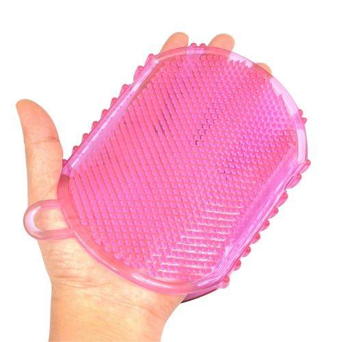 2 in 1 Silicone Sponge and Rubbing Exfoliating Glove (2pcs) - Image 5