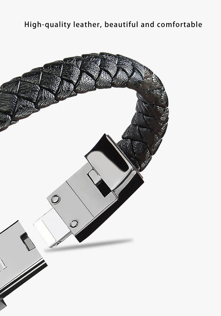 PowerWear 2-in-1 USB Charger Bracelet (iPhone / Type-C / Micro-USB) - Image 4