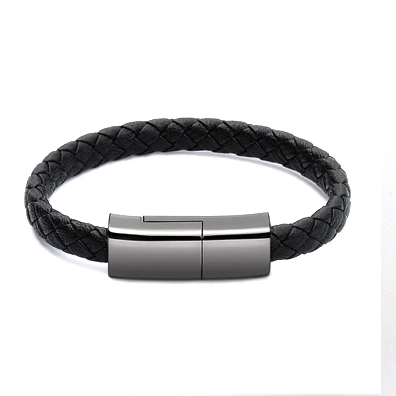 PowerWear 2-in-1 USB Charger Bracelet (iPhone / Type-C / Micro-USB) - Image 6