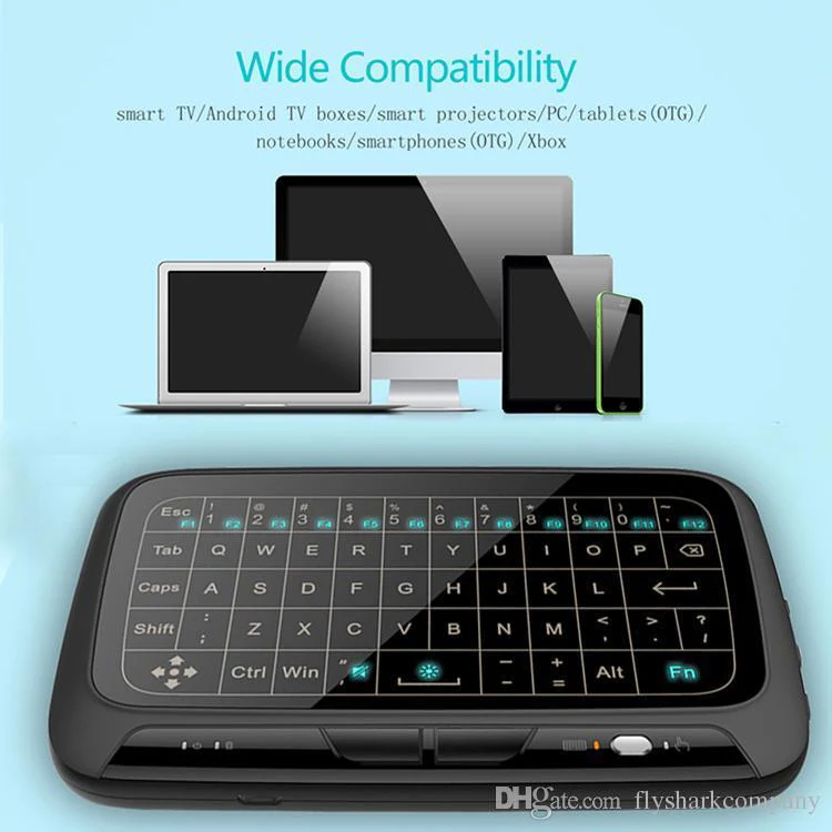 2-in-1 Wireless Multimedia Touchpad & Keyboard - Image 7