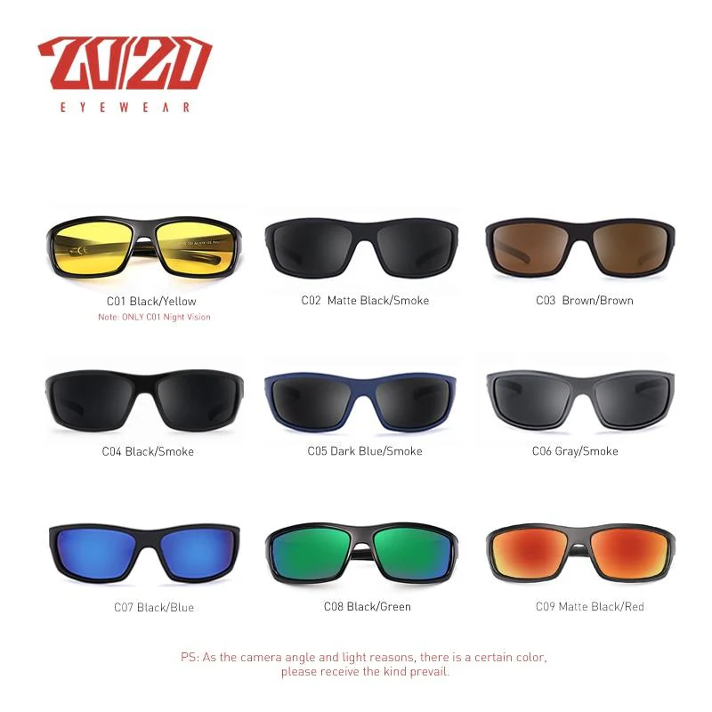 20/20™ Polarized Anti-Glare Sporty Sunglasses - Image 11