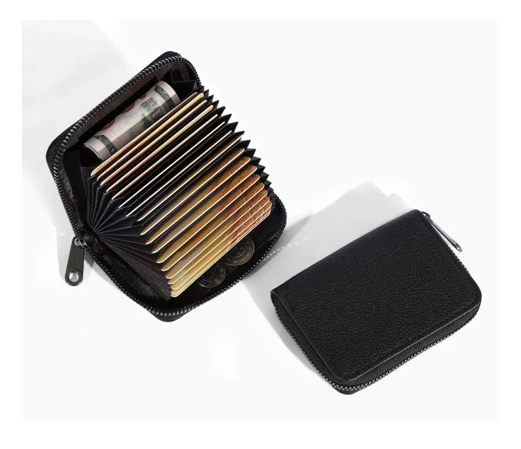 Multi Slot Korean Style 20 Cards Compact Wallet for Men - Image 17