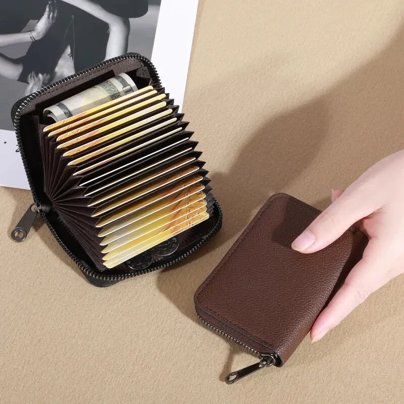 Multi Slot Korean Style 20 Cards Compact Wallet for Men - Image 22