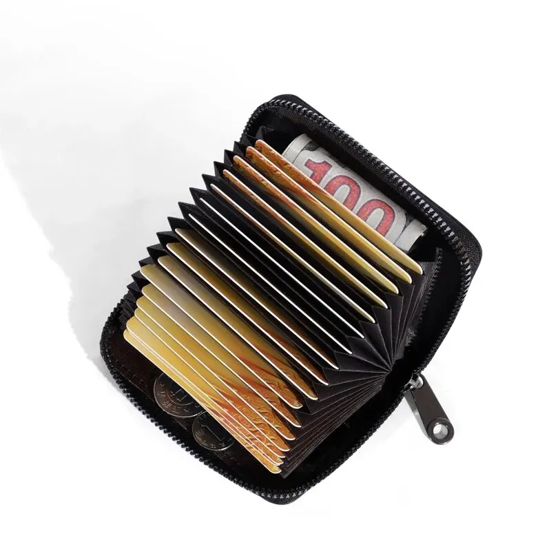 Multi Slot Korean Style 20 Cards Compact Wallet for Men - Image 4