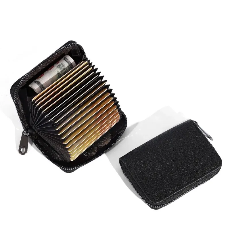 Multi Slot Korean Style 20 Cards Compact Wallet for Men - Image 5
