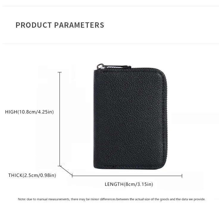 Multi Slot Korean Style 20 Cards Compact Wallet for Men - Image 9