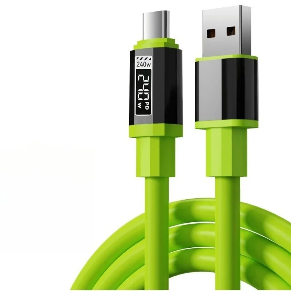 Super Fast 240W 6A High-Power Universal Charging / Data Cable With HD Digital Display - Image 11