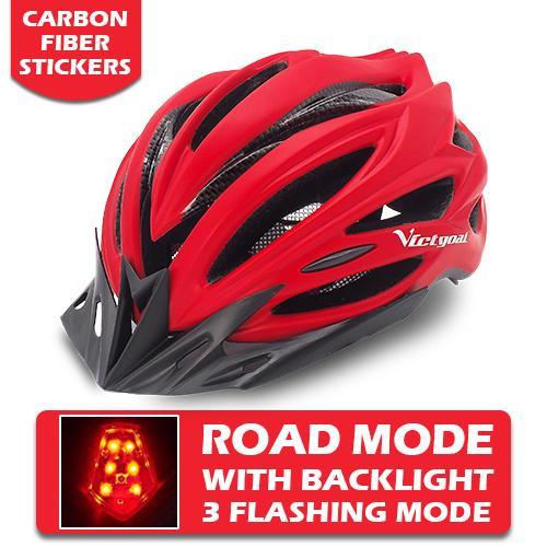 Pro Bicycle Helmets With LED Back Light - Image 10