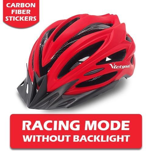 Pro Bicycle Helmets With LED Back Light - Image 11