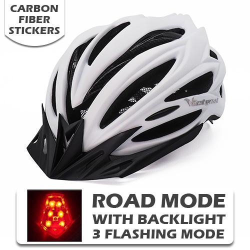 Pro Bicycle Helmets With LED Back Light - Image 12