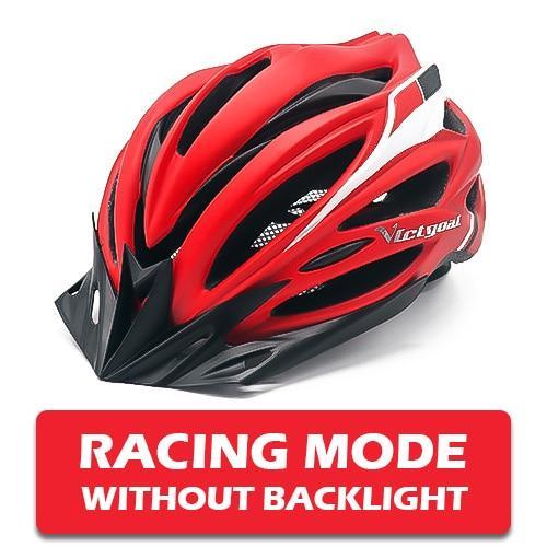 Pro Bicycle Helmets With LED Back Light - Image 8