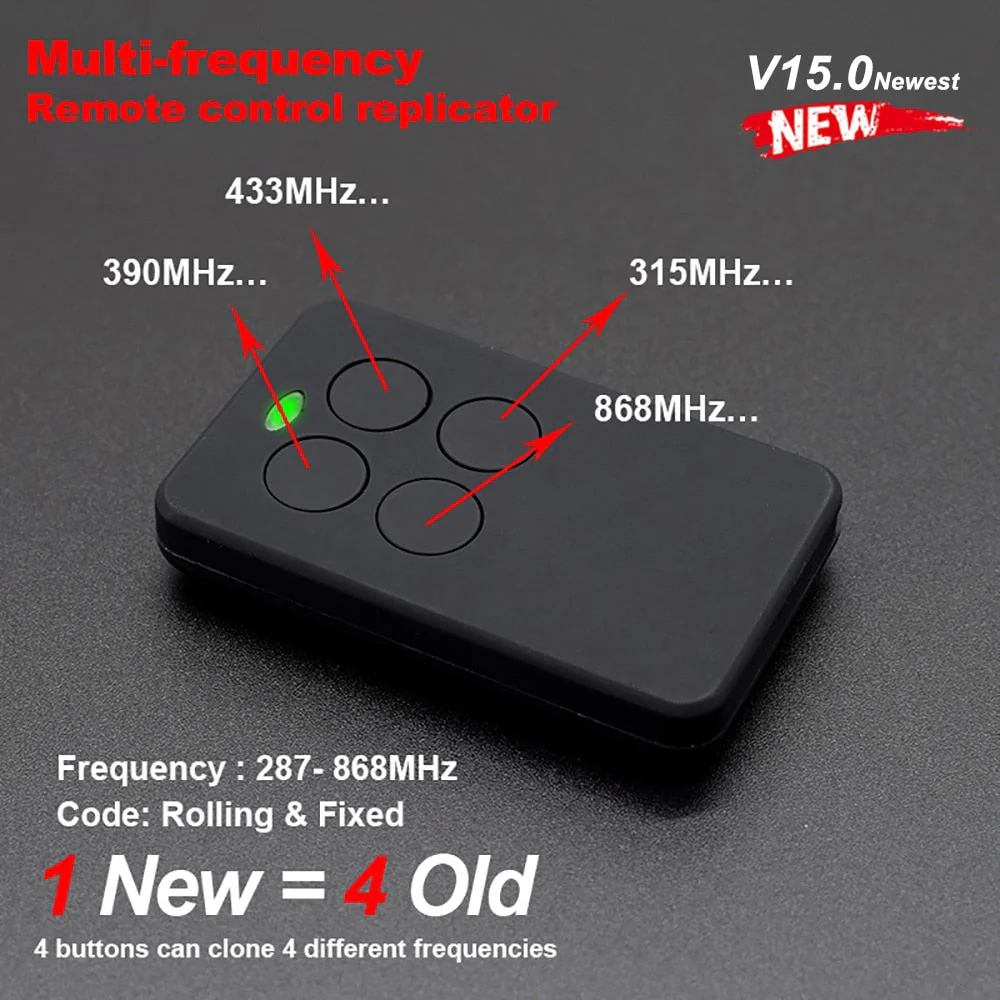 MULTI-KEY™ - WIRELESS REMOTE CONTROL DUPLICATOR (280-868 MHZ) - Image 2