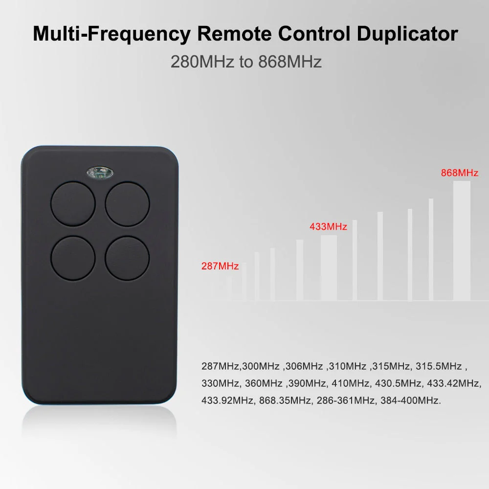MULTI-KEY™ - WIRELESS REMOTE CONTROL DUPLICATOR (280-868 MHZ) - Image 3