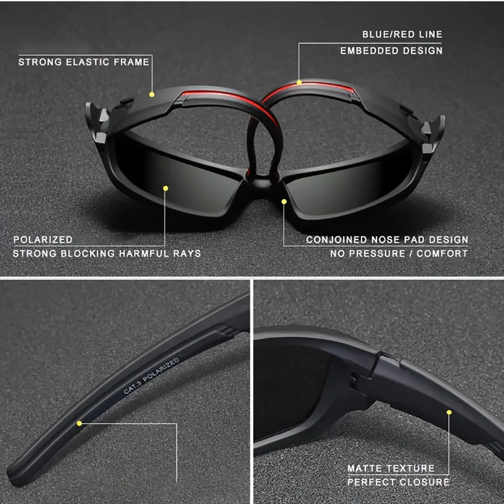 Limited-Time Offer! Two for the Price of One! Polarized Anti-UV Rays Sunglasses - Image 9