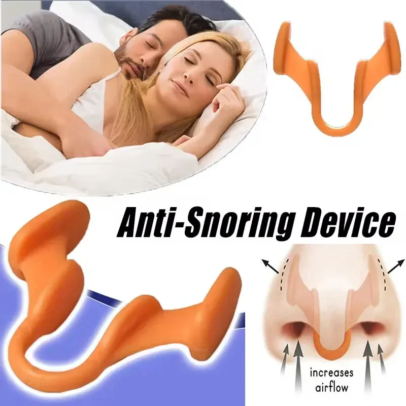 Airflow Dilator 2-Pack – Soft Silicone Anti-Snoring Nose Clip