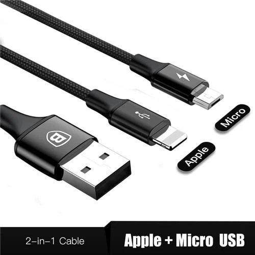 3-IN-1 3A Super Fast Charge Cable (USB+TypeC+iPhone) - Image 5