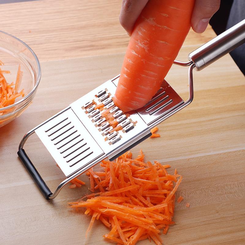 3 in 1 Stainless Steel Multi-functional Food Slicer Grater - Image 4