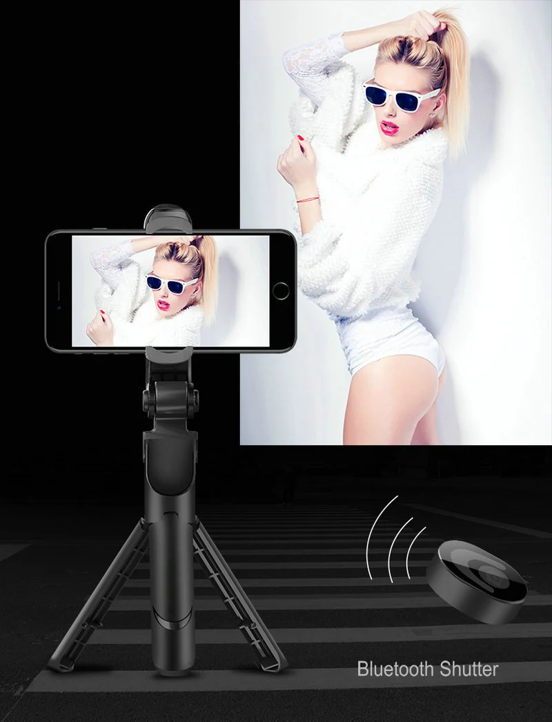 3 in 1 Wireless Bluetooth Selfie Stick & Tripod - Image 8