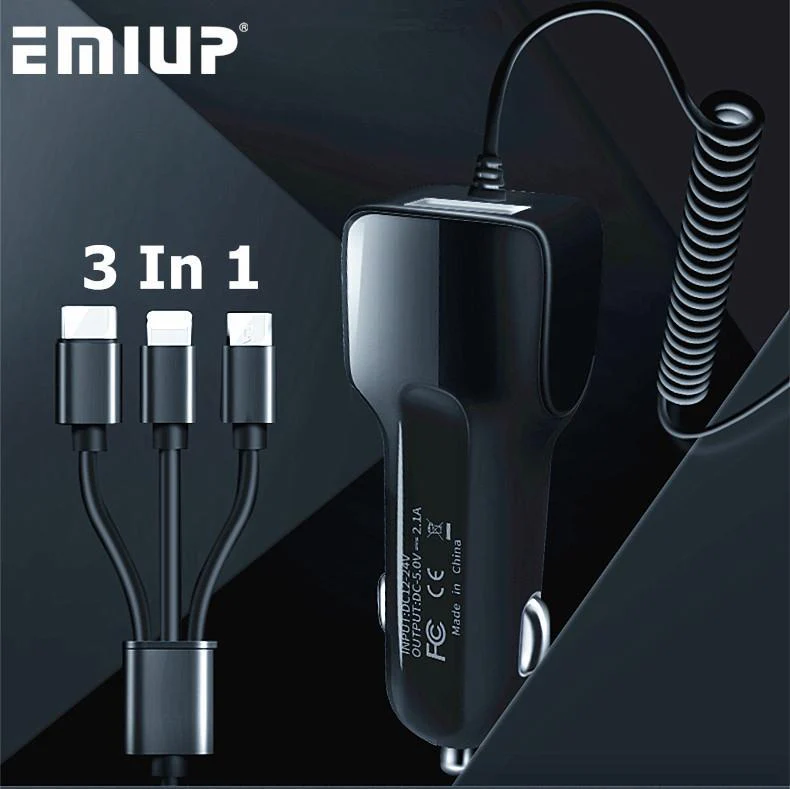 ChargingChief™ 3 In 1 Smart Car Charger - Image 2