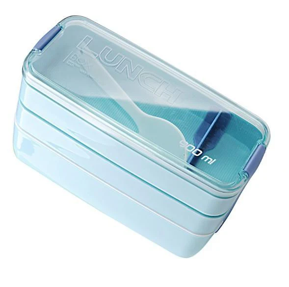 3 Layers Microwave Bento Lunch Box - Image 2