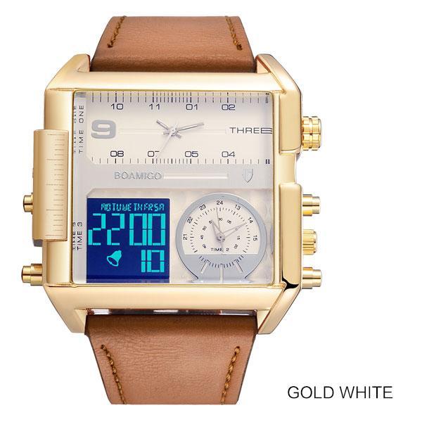 3-Timezone Luxury Sports Watch - Image 3