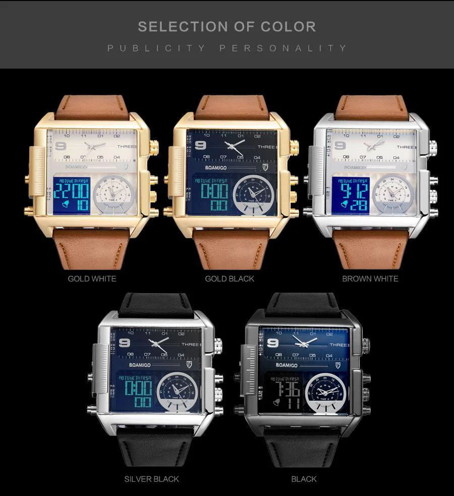3-Timezone Luxury Sports Watch - Image 8