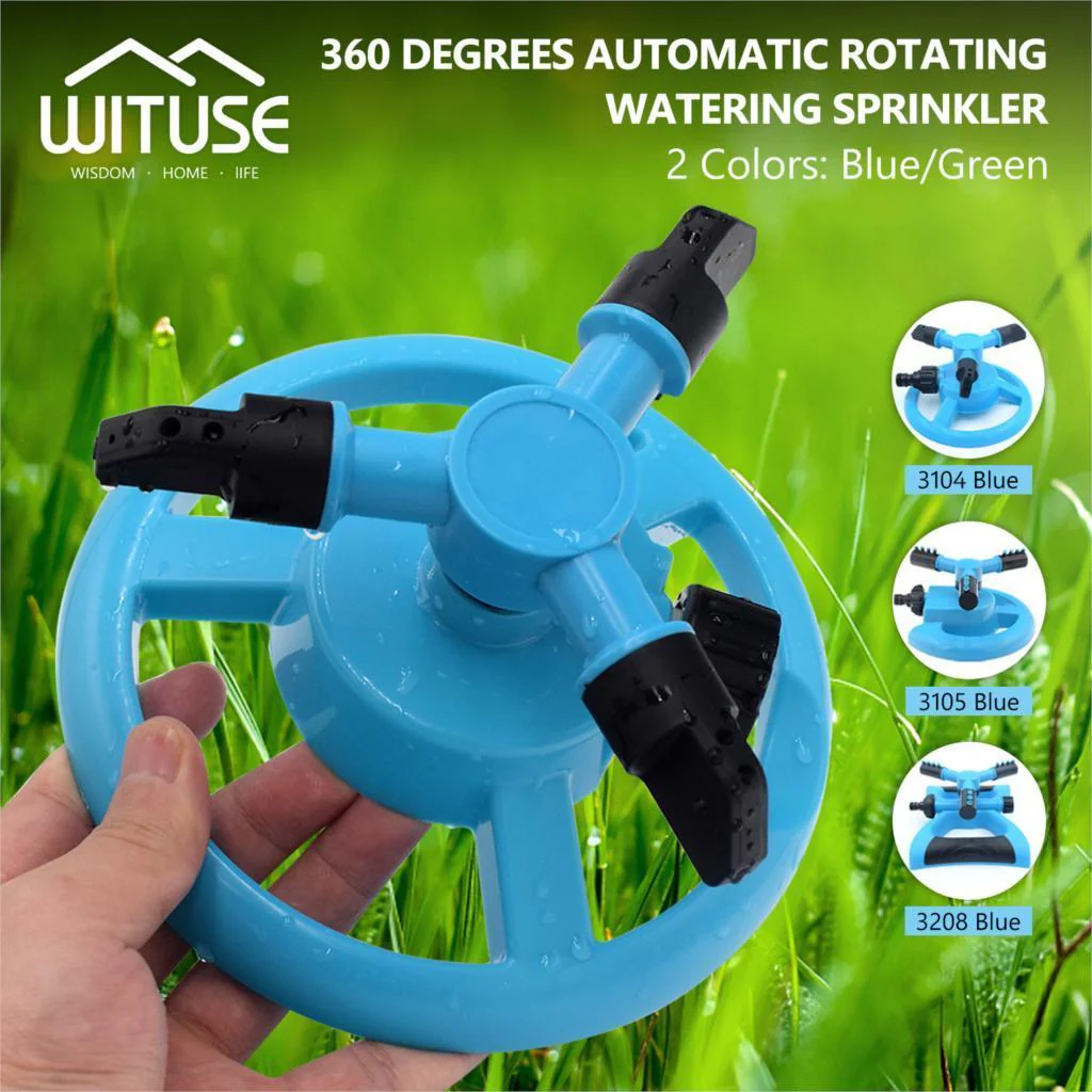 360° Auto-Rotating Adjustable Lawn Sprinkler - Image 15