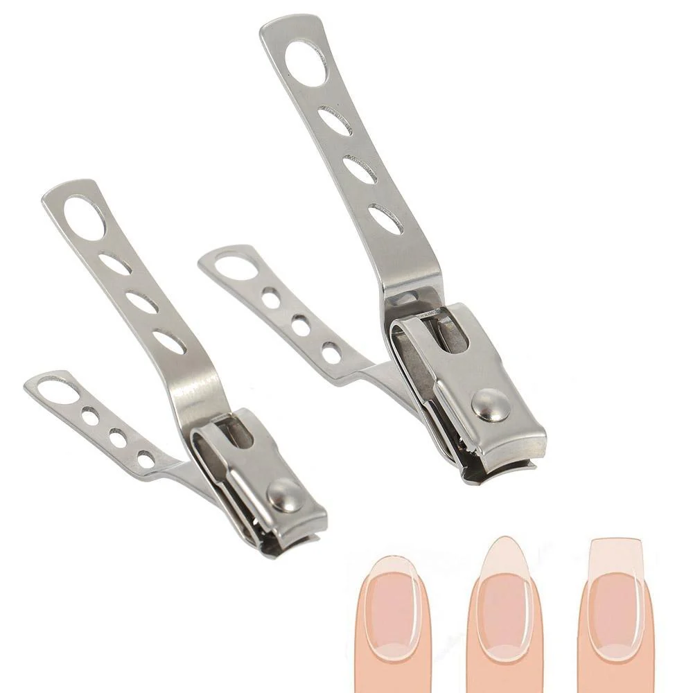 360-Degree Rotating Head Smart Nail Clippers Set (Large+Small) - Image 4